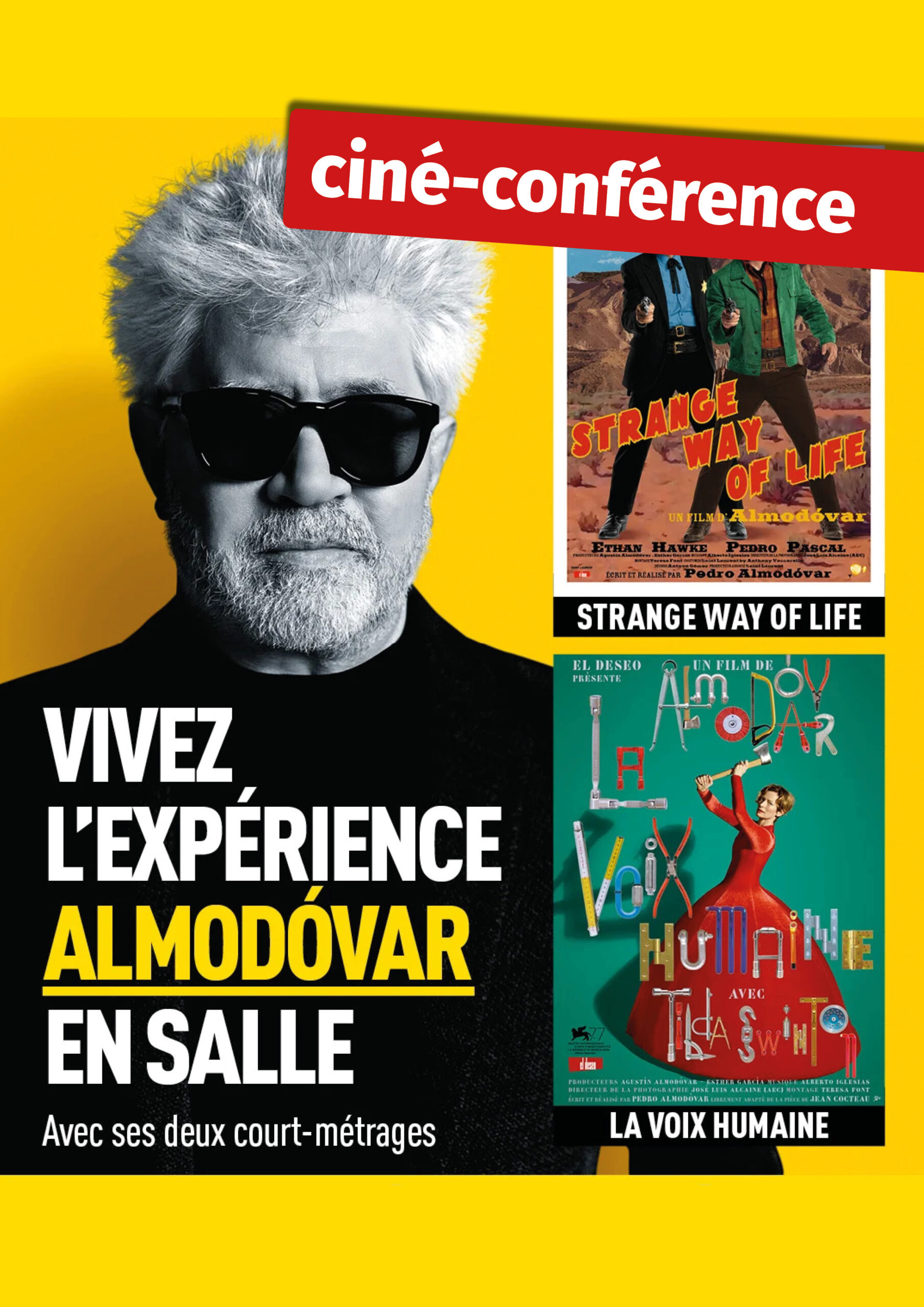 L’EXPERIENCE ALMODOVAR + ciné-conférence par Nicolas Potin